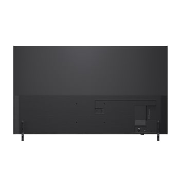 LG QNED82 電視的後視圖
