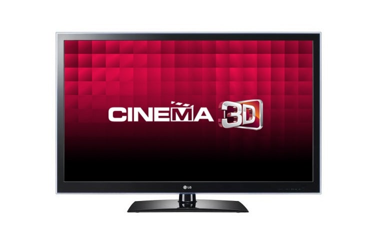 Cinema 3D LED LCD TV 42LW4500 的正視圖