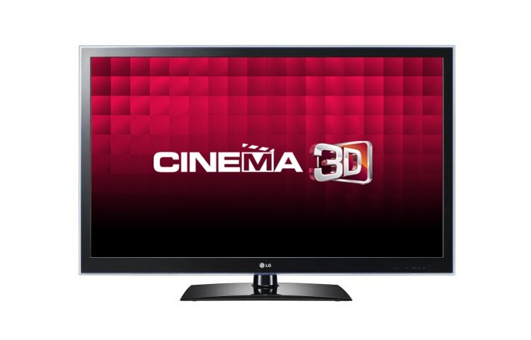 Cinema 3D LED LCD TV 47LW4500 的正視圖