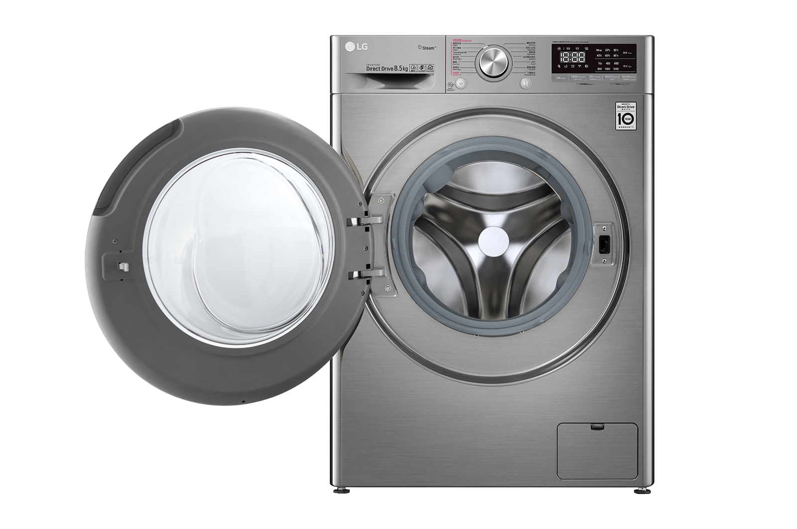 LG Vivace 8.5 公斤 1200 轉 人工智能洗衣機 (TurboWash™ 59 分鐘快洗), F-12085V3V