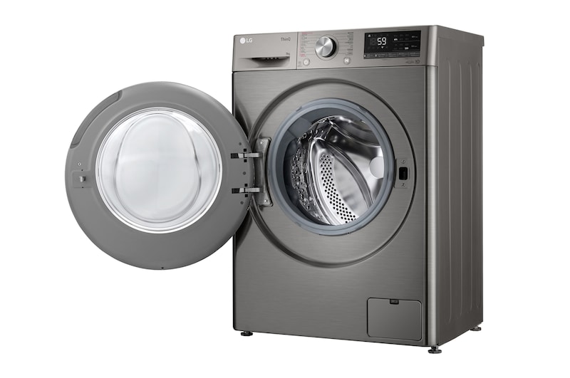 LG Vivace 9 公斤 1200 轉 人工智能洗衣機 (TurboWash™ 59 分鐘快洗), FV7S90V2