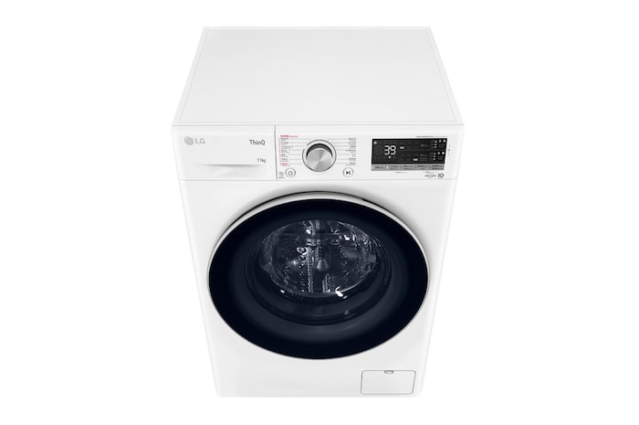 LG Vivace 11 公斤 1400 轉 人工智能洗衣機 (TurboWash™360° 39 分鐘速洗), FV7V11W4