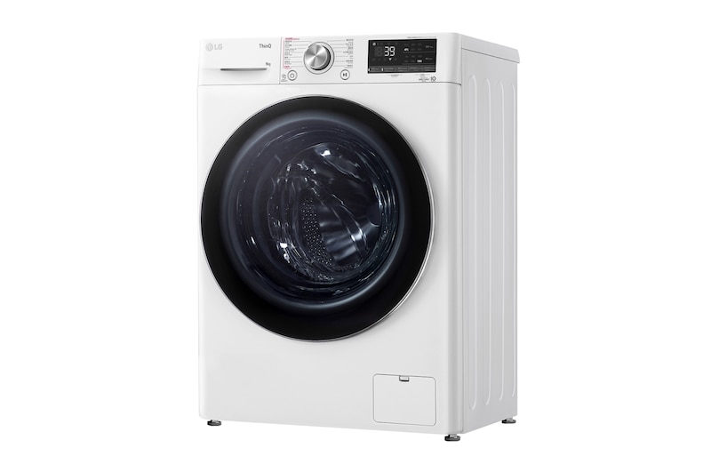 LG Vivace 9 公斤 1200 轉 人工智能洗衣機 (TurboWash™360°  39 分鐘速洗), FV9S90W2