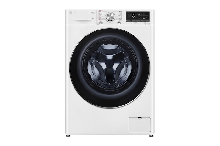 LG Vivace 9 公斤 1200 轉 人工智能洗衣機 (TurboWash™360° 39 分鐘速洗), FV9S90W2