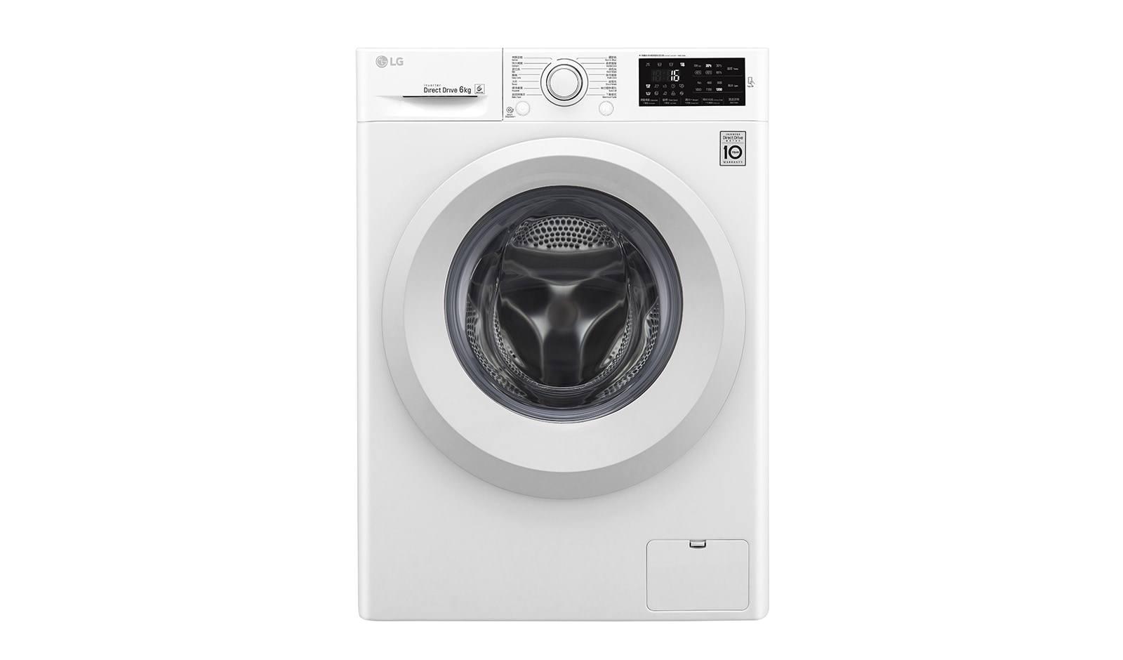 6公斤 1200轉 洗衣機 WF-1206C5W 的正視圖