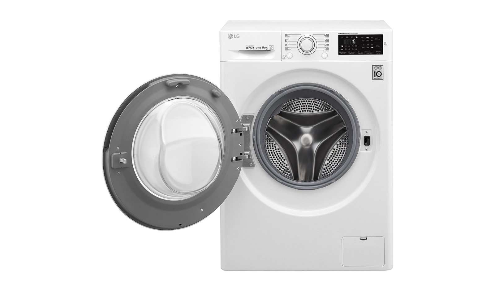 LG 8公斤 1200轉 洗衣機, WF-1208C4W