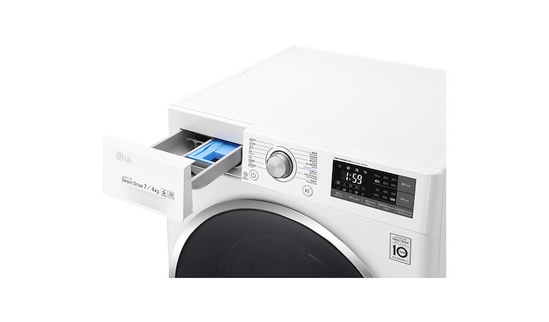 LG 7 公斤 1200 轉 洗衣乾衣機, WF-C1207C3W