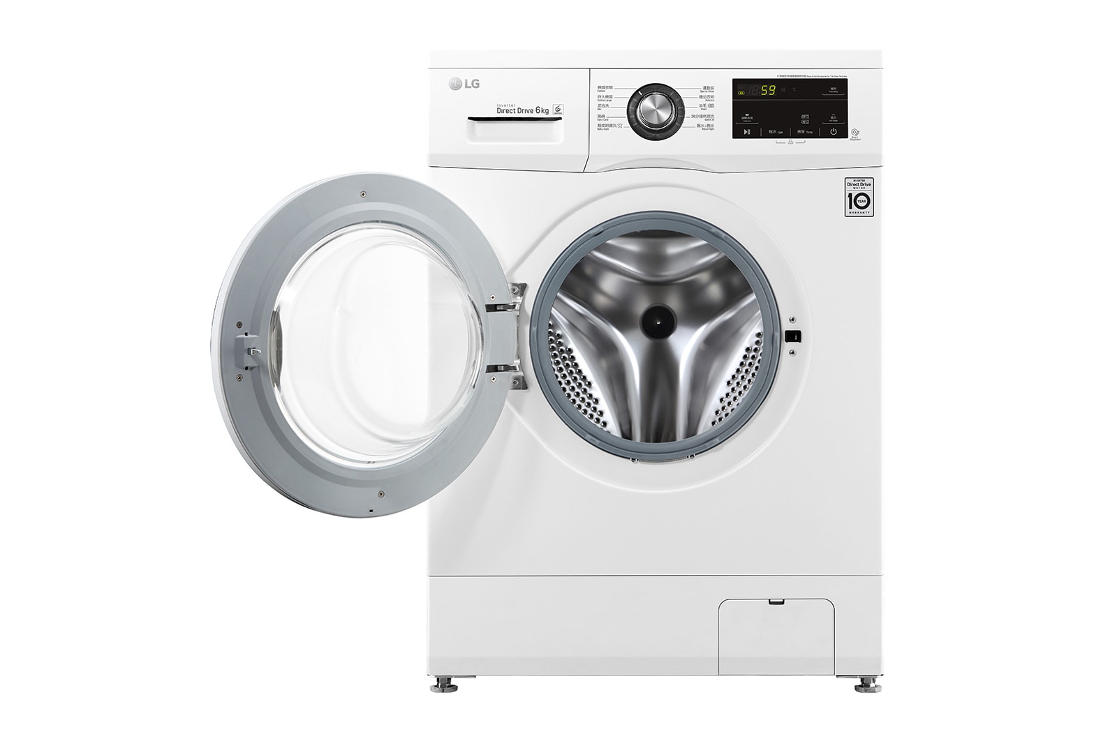 LG 6 公斤 1200 轉 洗衣機, WF-T1206KW