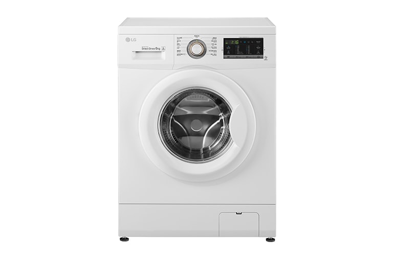 6 公斤 1200 轉 洗衣機 WF-T1206MW 的正視圖