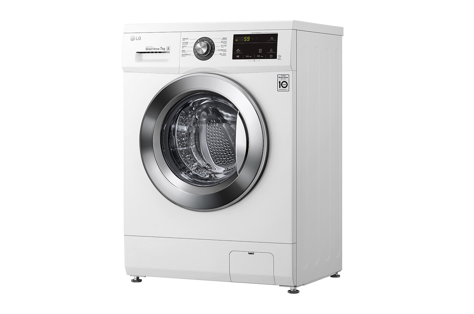 LG 7 公斤 1200 轉 洗衣機, WF-T1207KW