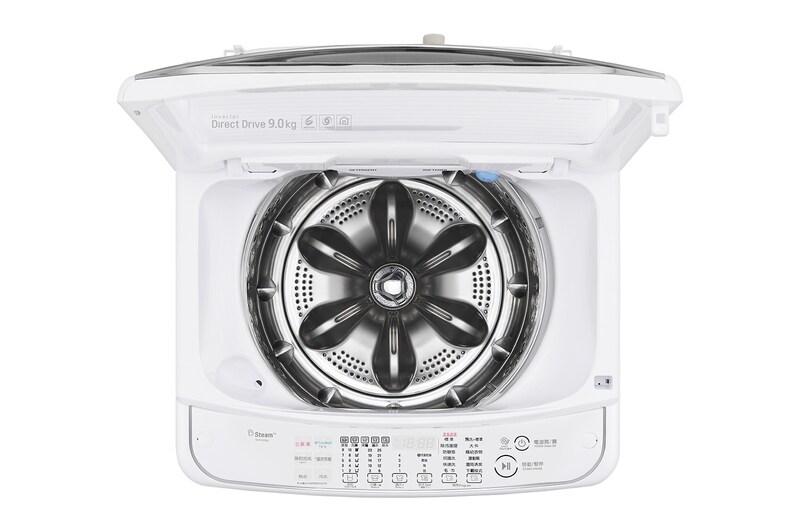 LG 9 公斤 750 轉 TurboWash3D™ 蒸氣洗衣機, WT-WHE90SW