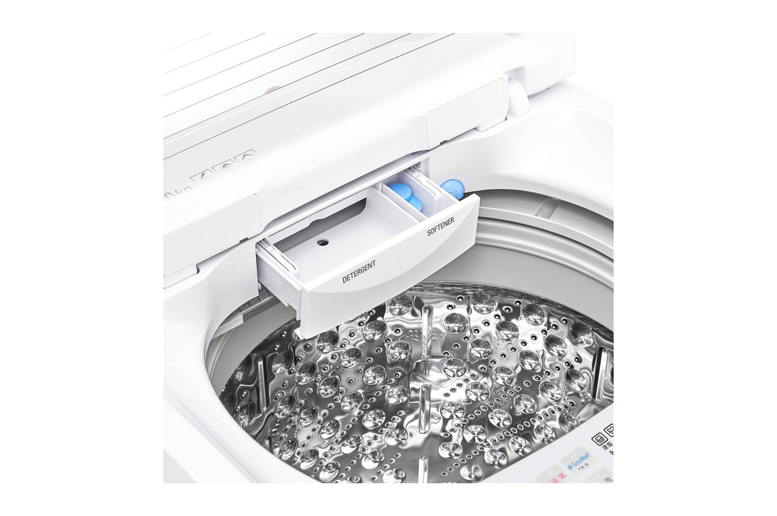 LG 9 公斤 750 轉 TurboWash3D™ 蒸氣洗衣機, WT-WHE90SW