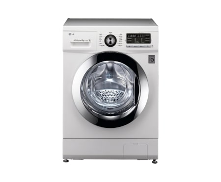 6公斤前置式妙手6重洗洗衣機  WF-N1006MW 的正視圖