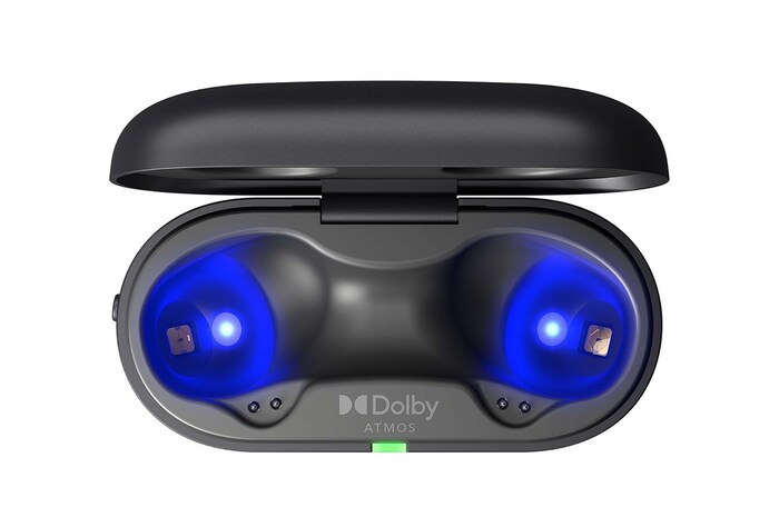 LG TONE Free T90S - Dolby Atmos Wireless Bluetooth Earbuds with Plug & Wireless Connection, TONE-T90S