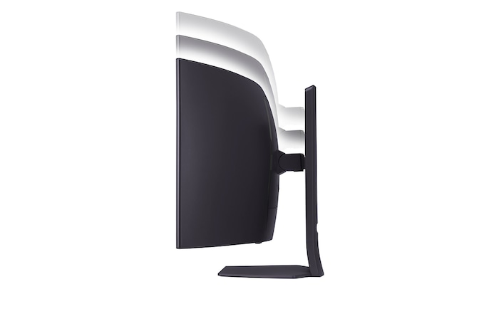 39GS95QE 向下調整高度的側視圖