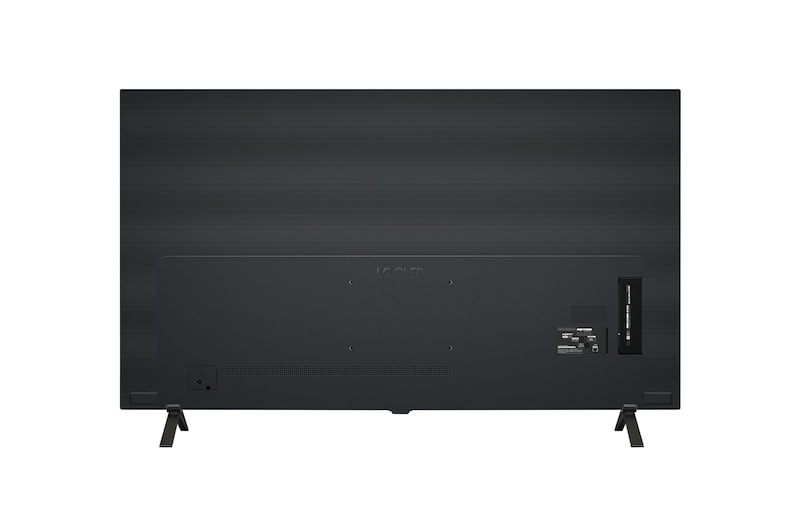 LG OLED B4 TV 的後面視圖