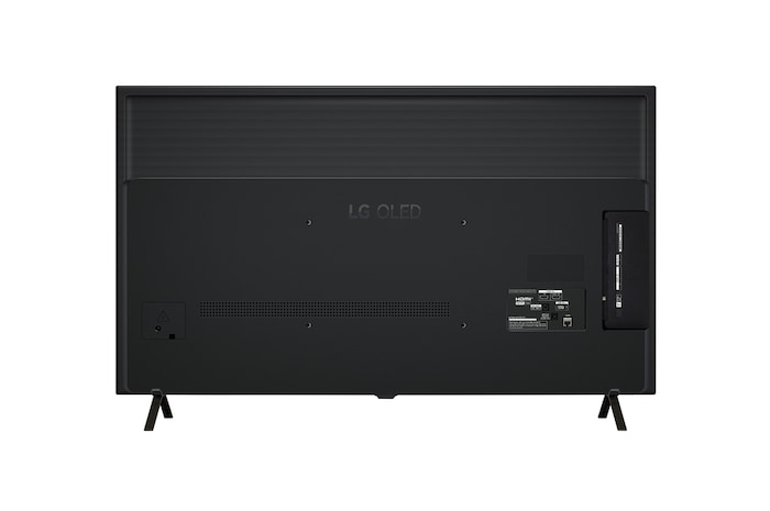 LG OLED B4 TV 的後面視圖