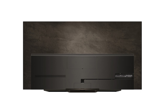 LG OLED B4 TV 的後面視圖