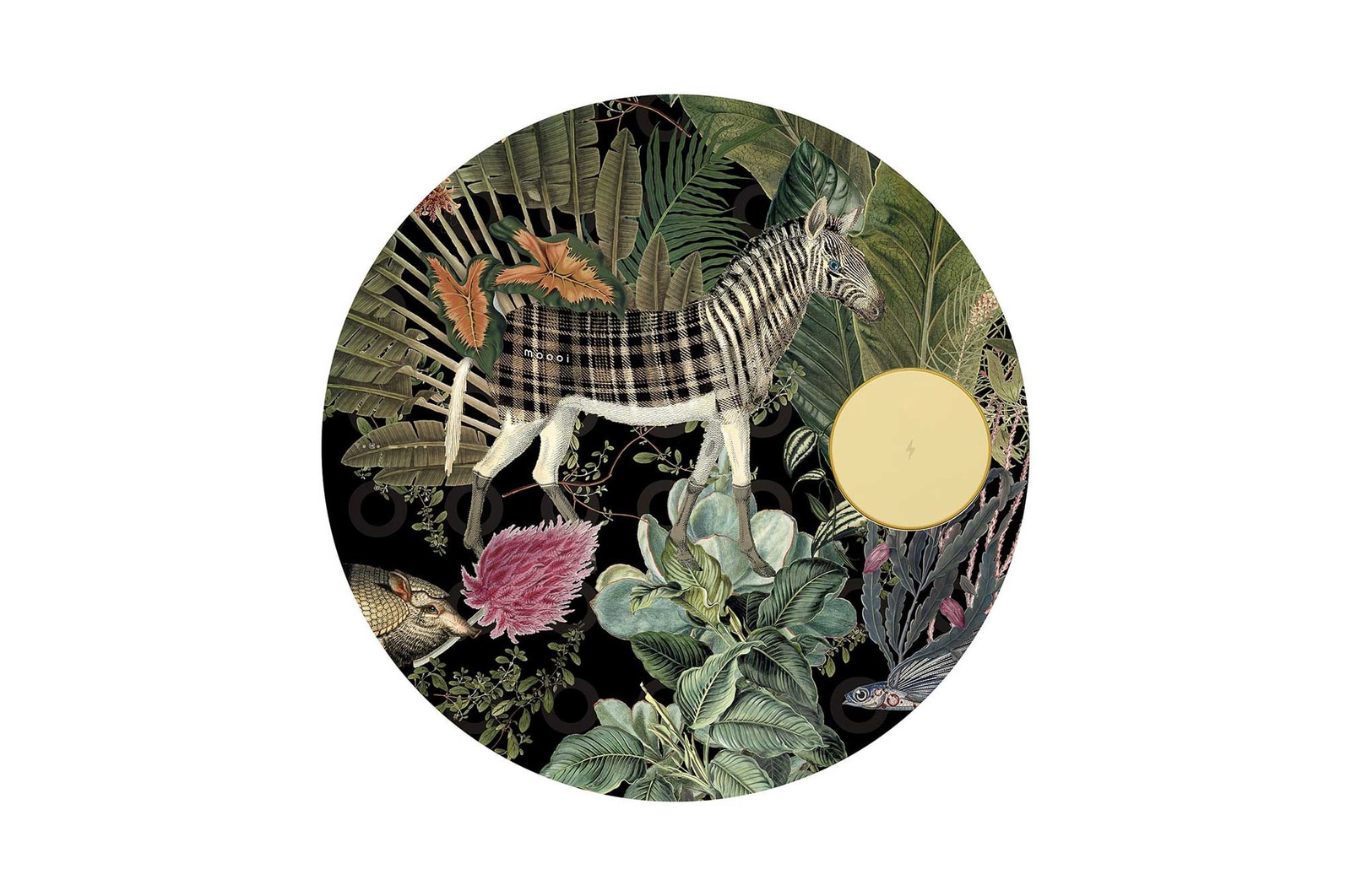 Front view of LG PuriCare™ AeroFurniture 空氣清新茶几 茶几面板(Moooi Edition - Menagerie of Extinct Animals) PTKPPM3