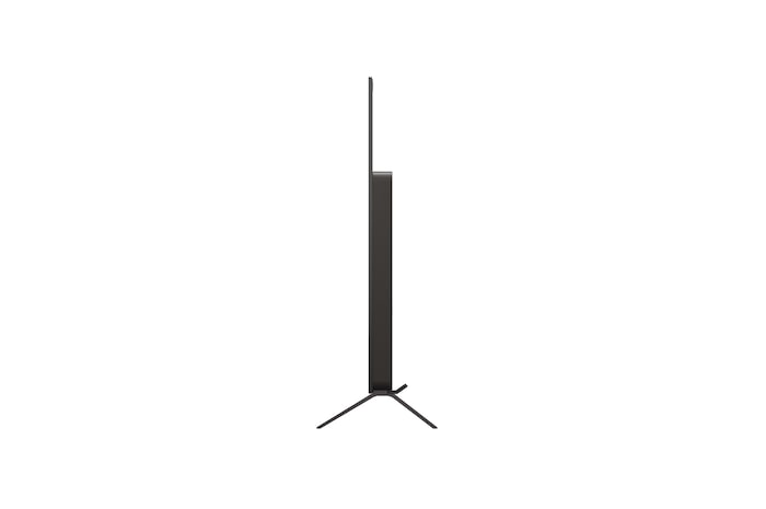 LG OLED AI B5 4K 智能電視的側視圖。