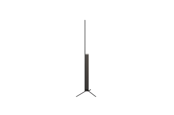 LG OLED AI B5 4K 智能電視的側視圖。
