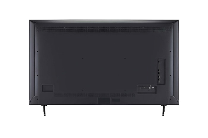 LG QNED evo QNED92 電視的後視圖。