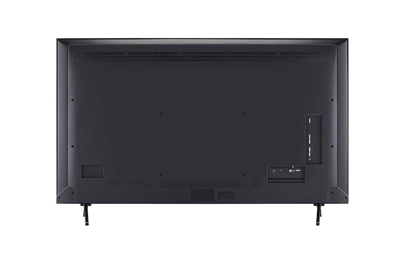 LG QNED evo QNED92 電視的後視圖。