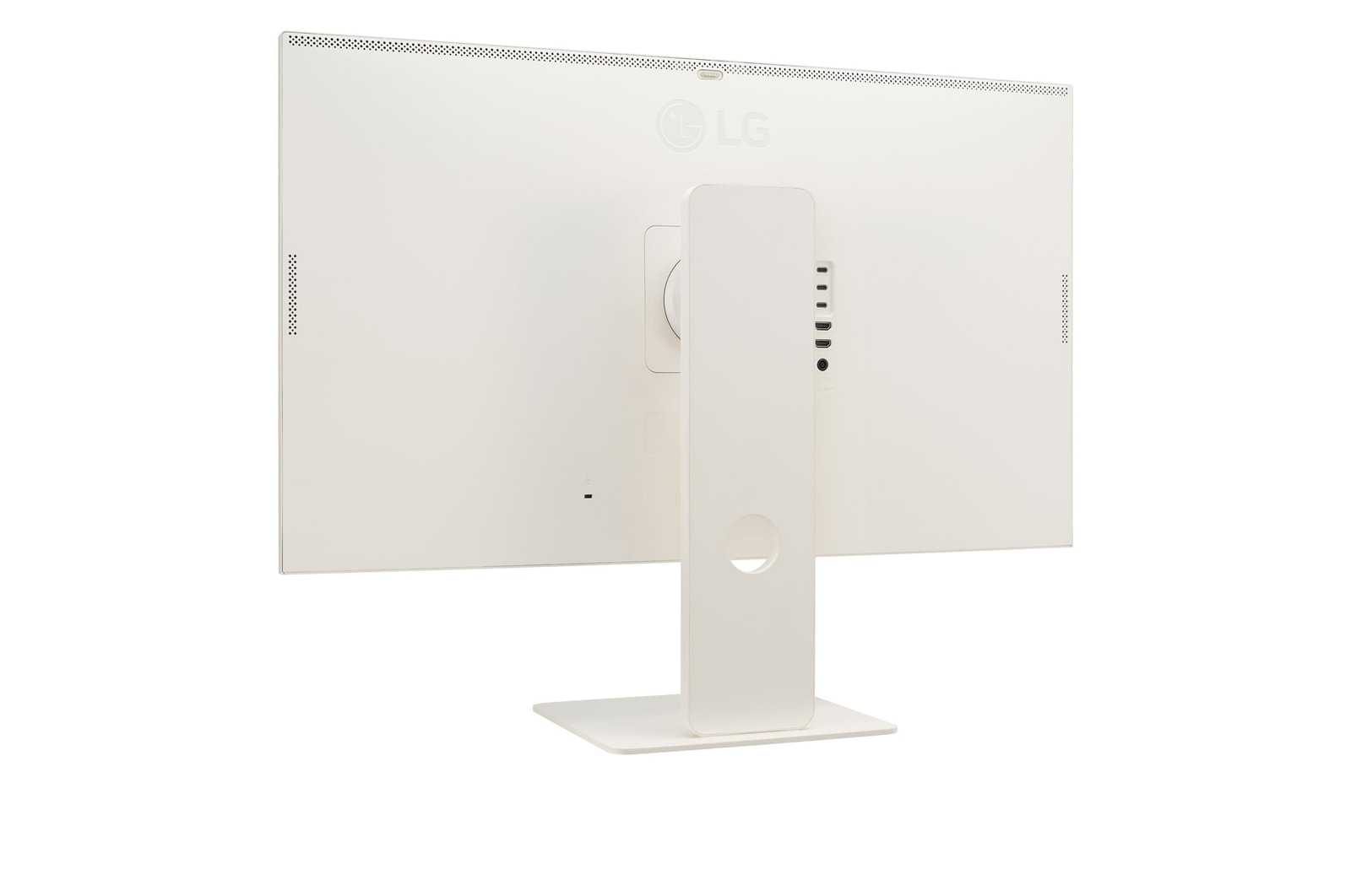 LG MyView 智能顯示器 32SR83U-W 的透視圖