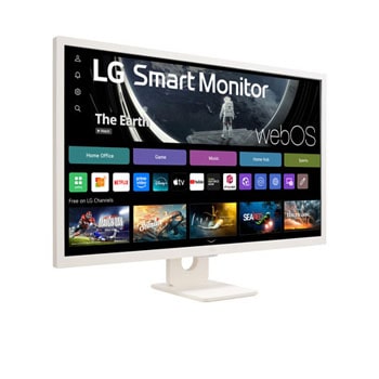 LG 31.5 吋全高清 IPS 智能顯示器，配備 webOS, 32SR50F-W