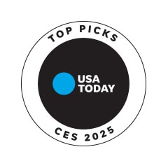 USA Today Top Picks CES 2025 logo.	