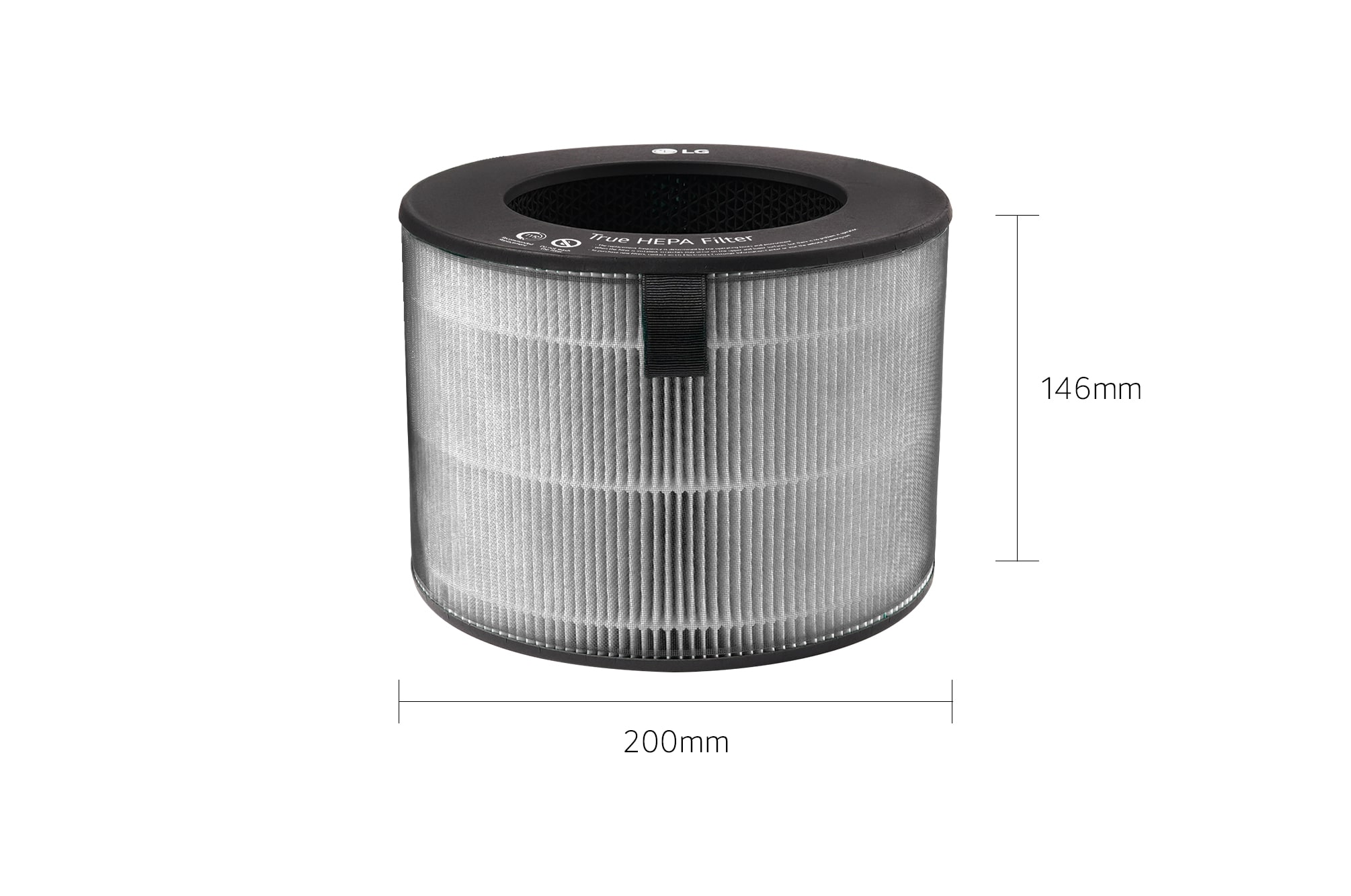 PuriCare Aero Series Air Purifier True HEPA(PTFE) Filter