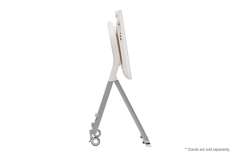 ＋45 degree side view of 43HT3WN-M (* Stands are sold separately)