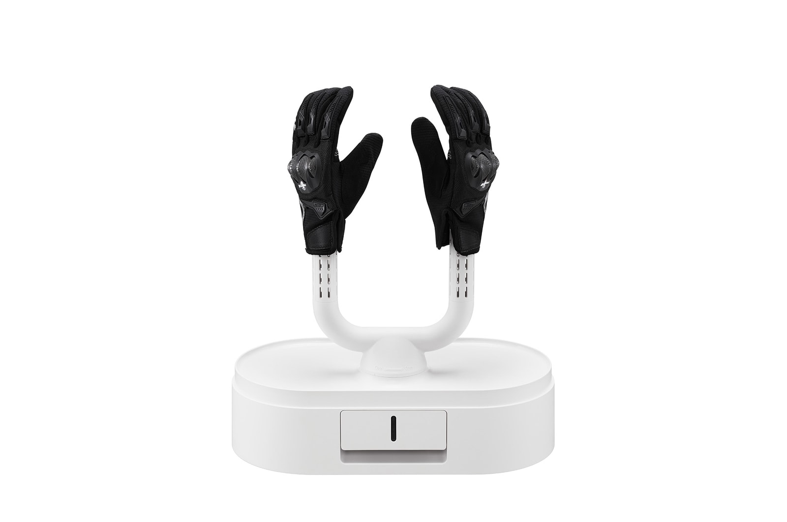 image of the Drying Case with a glove attached to the holder