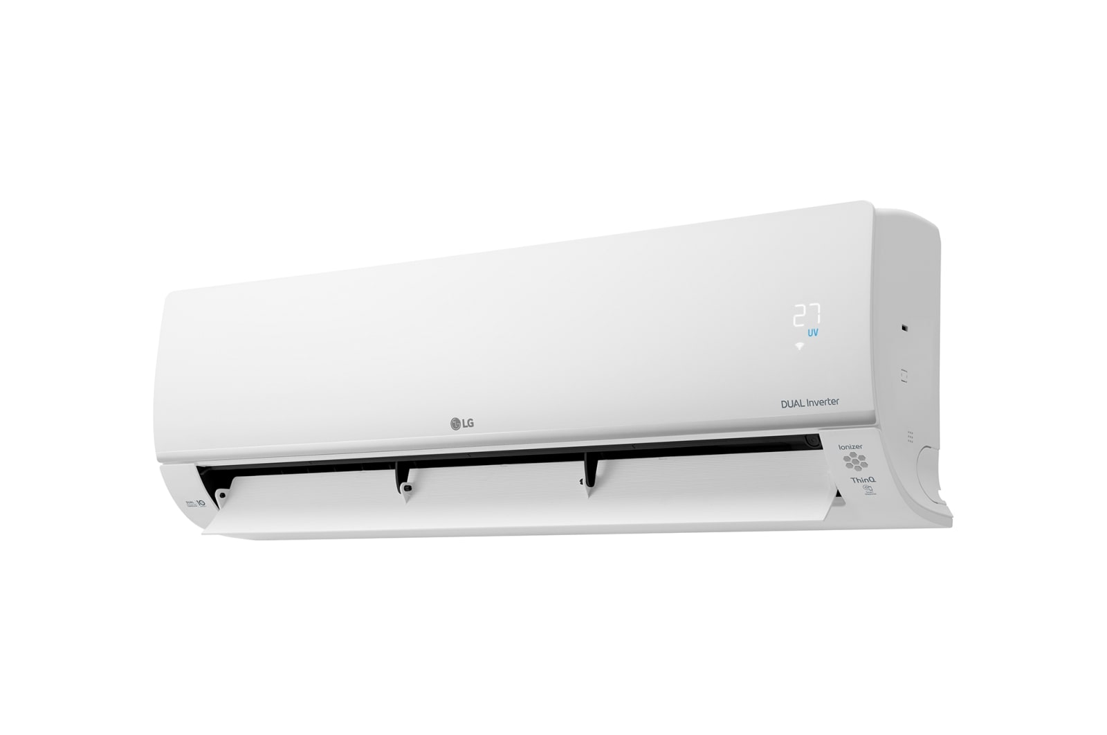LG R32 Refrigerant Split Type Air Conditioner with Dual Inverter Compressor (1HP with remote control), HS-09IPX