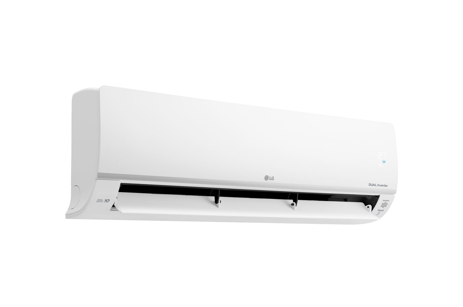 LG R32 Refrigerant Split Type Air Conditioner with Dual Inverter Compressor (1HP with remote control), HS-09IPX