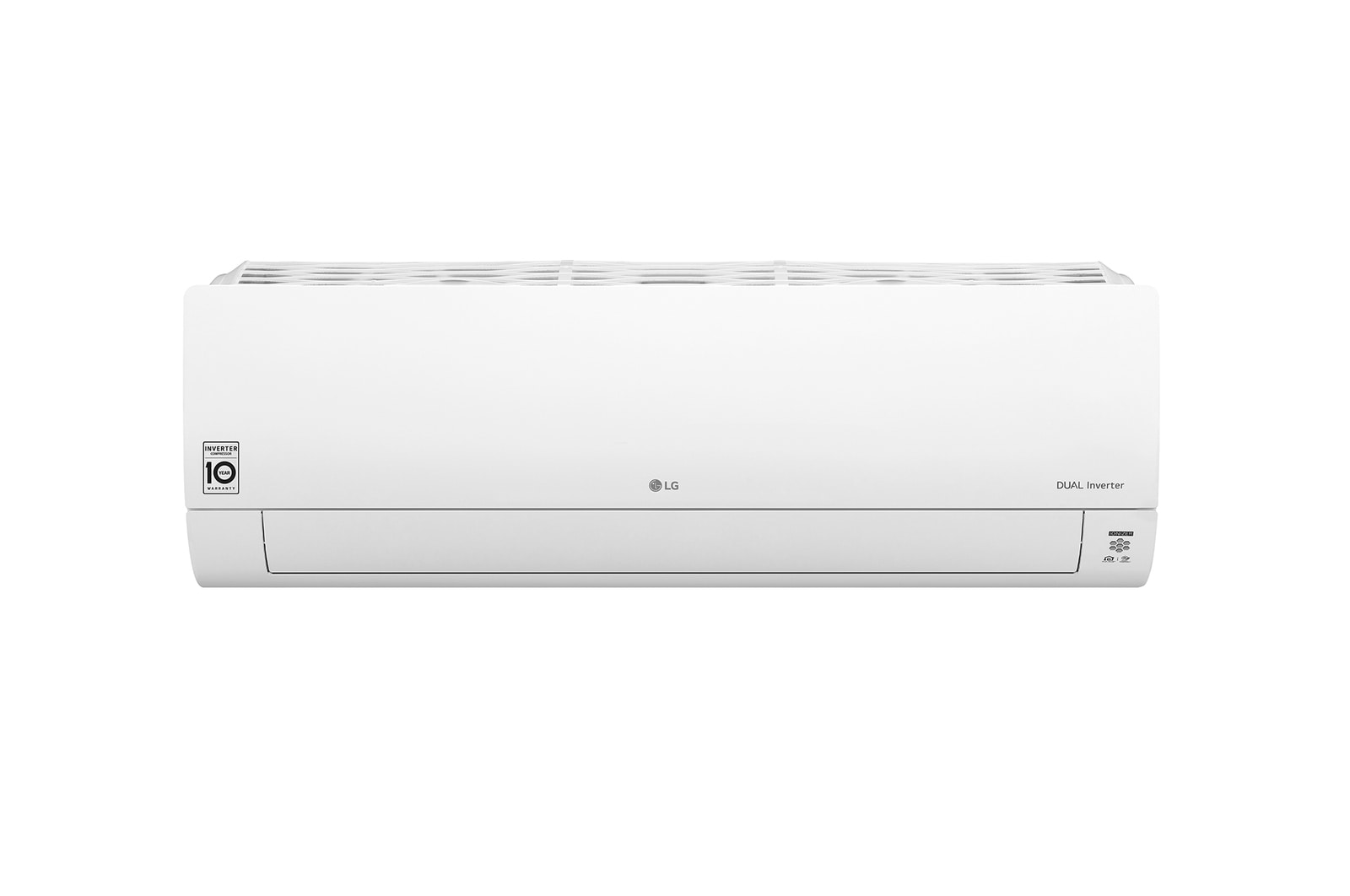 Front view of the R32 Refrigerant Split Type Air Conditioner with Dual Inverter Compressor (2.5HP with remote control) HS-24IPX