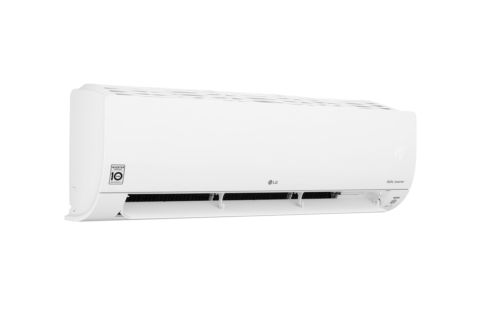 LG R32 Refrigerant Split Type Air Conditioner with Dual Inverter Compressor (2.5HP with remote control), HS-24IPX