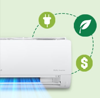 The image of saving energy and the earth through products.