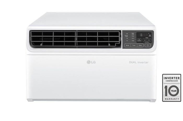 LG R32 Refrigerant Window Type Air Conditioner with Dual Inverter Compressor (3/4HP with remote control), W3NQ08UNNP1
