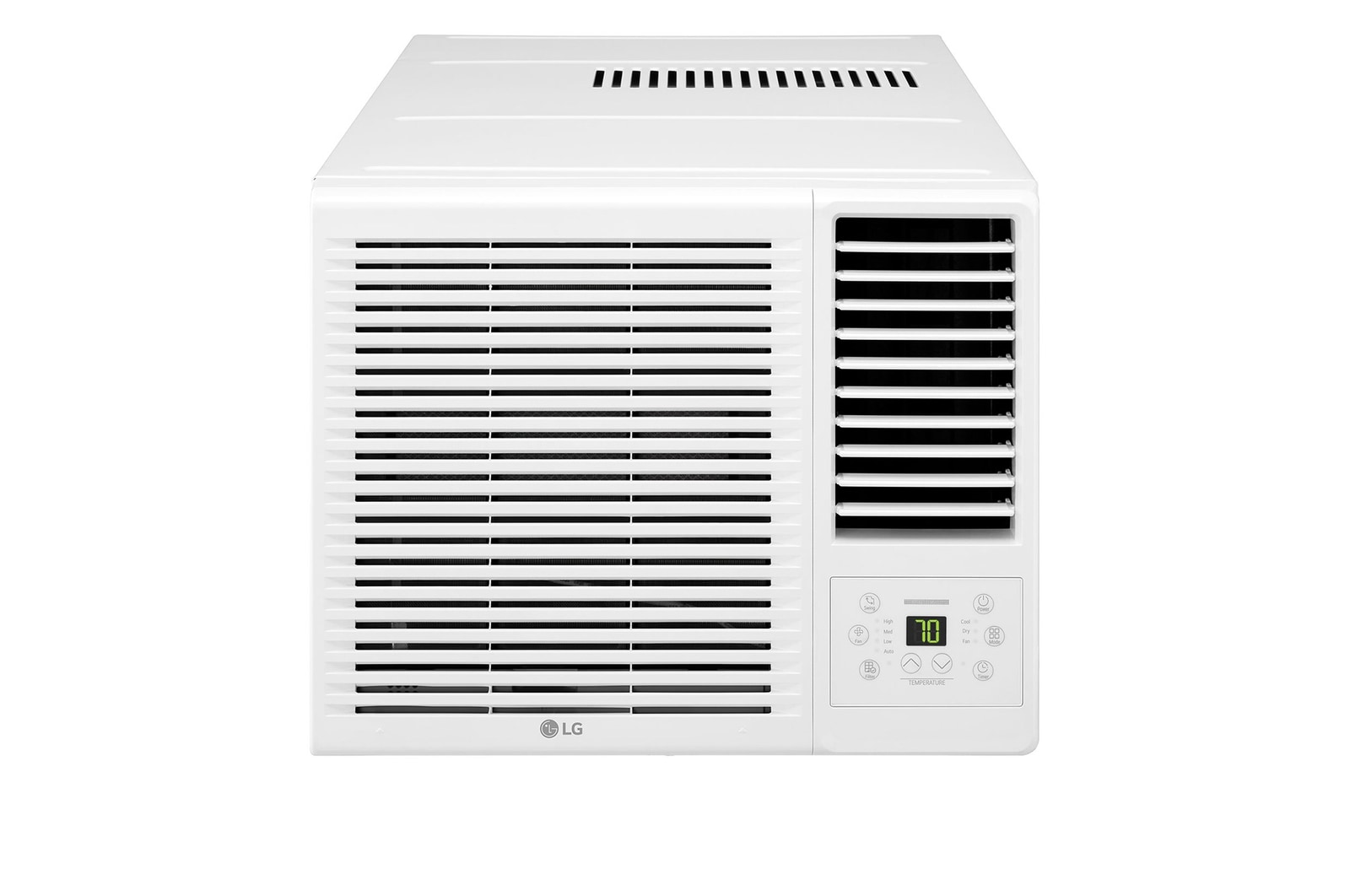 Front view of 1 HP R32 Refrigerant Window Type Air Conditioner with Inverter Compressor (with remote control) W3NQ09RSAD0