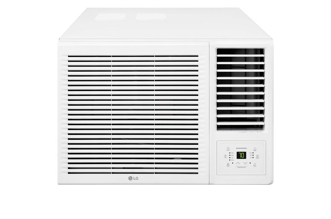 Front view of the LG Window Air Conditioner W3NQ12RSAD0.AX6GAHK