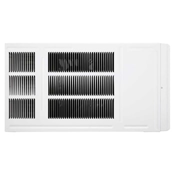 Right side view of an LG window air conditioner.