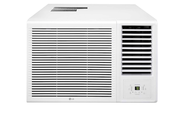 Front view of the LG Window Air Conditioner W3NQ24RSAD0.AX6GAHK