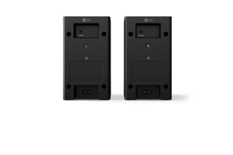 Back view of Rear Speakers