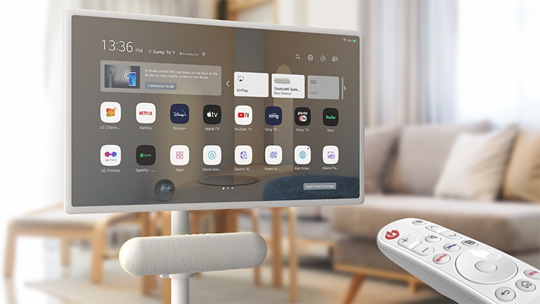 Lg tv auto sales connect bluetooth speaker