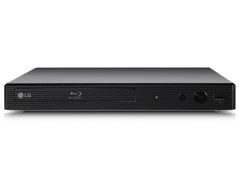 LG Powerful Playability Blu-ray DiscTM/DVD Player, BP250