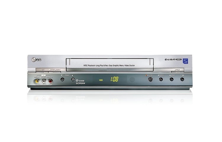 Front view of LG GC992NW VCR GC992NW