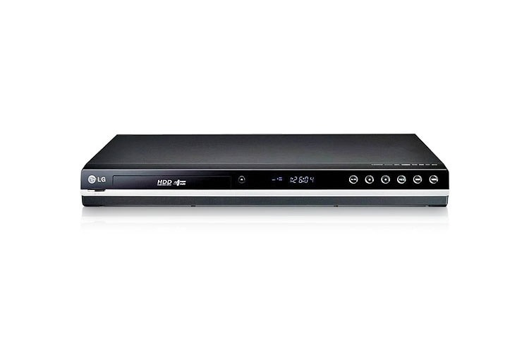 Front view of LG Digital TV Recorder with 160GB Hard Disk Drive and DVD Recorder RH387H