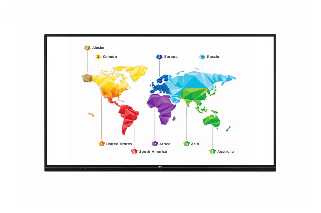 LG TR3BF Series - 75" Touch Signage, 75TR3BF-B