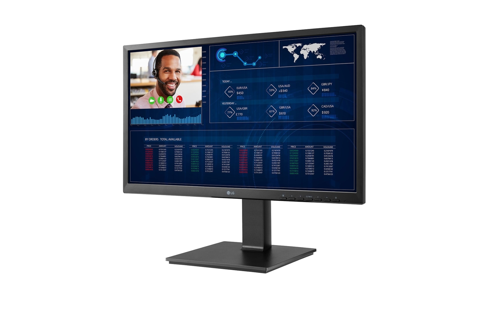LG 23.8" Full HD All-in-One Thin Client (Windows), 24CN650W-AC